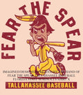 Fear the Spear Tallahassee Baseball Florida State Seminoles shirt Unisex T-shirt, Sweatshirt, Hoodie, Long Sleeve Tee - T-Shirt, Sweatshirt, Hoodie