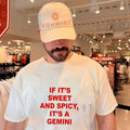 If Its Sweet And Spicy Its A Gemini Shirt Unisex T-shirt, Sweatshirt, Hoodie, Long Sleeve Tee - T-Shirt, Sweatshirt, Hoodie