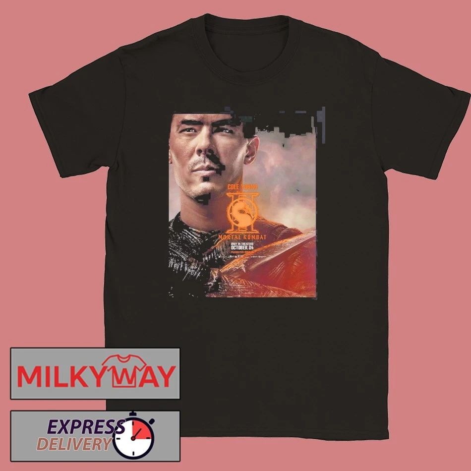 Mortal Kombat II Movie Exclusive Cole Young Character Poster T-Shirt Unisex T-shirt, Sweatshirt, Hoodie, Long Sleeve Tee - T-Shirt, Sweatshirt, Hoodie