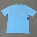 Johnnie-O Mens Small Palm Paradise Graphic Pocket T-Shirt Malibu Blue JMST100180 Unisex T-shirt, Sweatshirt, Hoodie, Long Sleeve Tee - T-Shirt, Sweatshirt, Hoodie