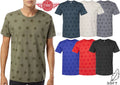 Mens Star Print T-Shirt Soft Blended Fine Jersey Tee S-XL 2XL, 3XL NEW! Unisex T-shirt, Sweatshirt, Hoodie, Long Sleeve Tee - T-Shirt, Sweatshirt, Hoodie