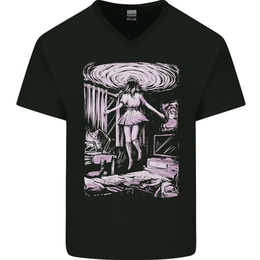 Multiverse 3rd Dimension SCI-FI Universe Mens V-Neck Cotton T-Shirt Unisex T-shirt, Sweatshirt, Hoodie, Long Sleeve Tee - T-Shirt, Sweatshirt, Hoodie