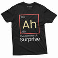 Funny Ah The Element of Surprise T-shirt Chemistry Chemist Periodic Table tee Unisex T-shirt, Sweatshirt, Hoodie, Long Sleeve Tee - T-Shirt, Sweatshirt, Hoodie