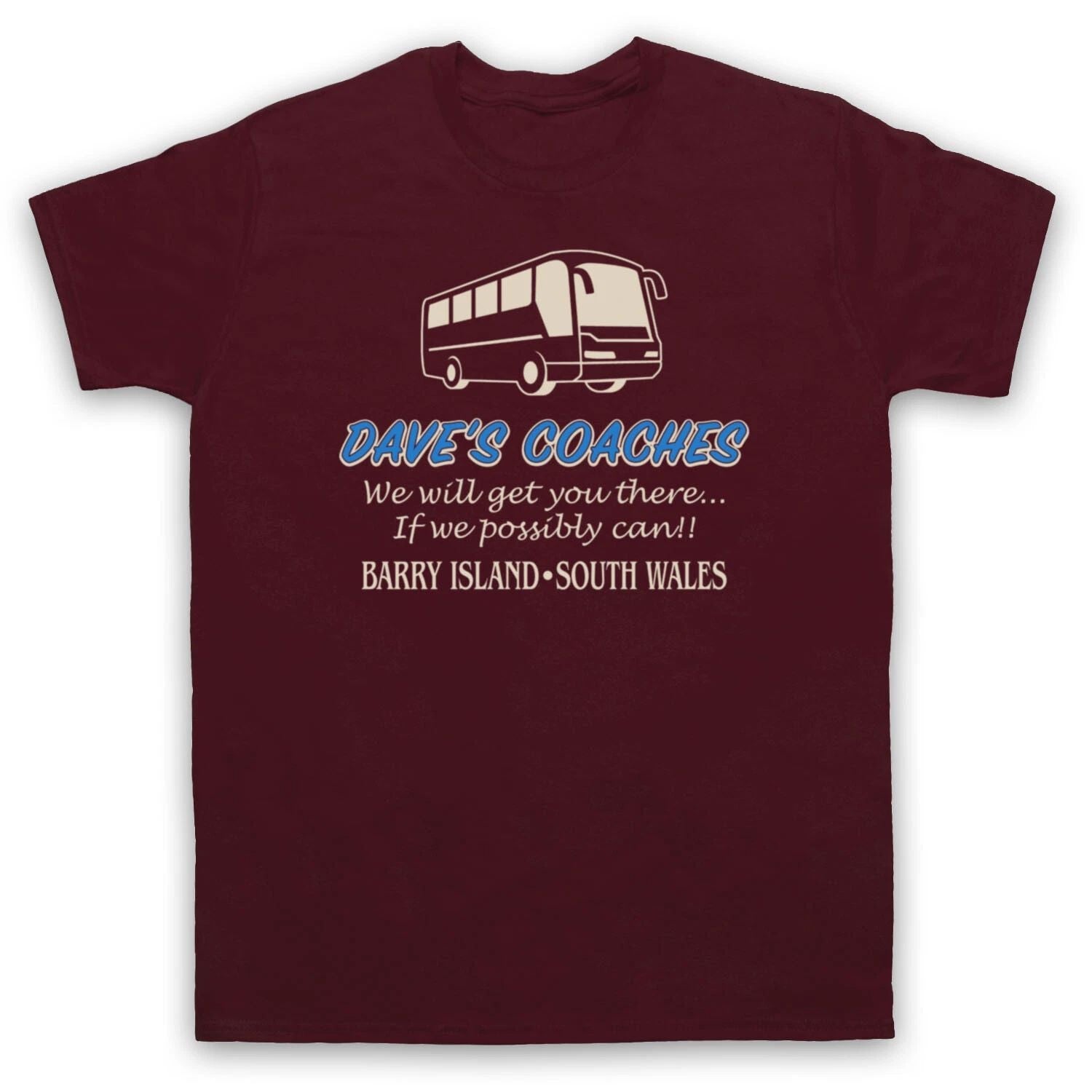 GAVIN & STACEY DAVE'S COACHES WE WILL GET YOU THERE TV MENS & WOMENS T-SHIRT Unisex T-shirt, Sweatshirt, Hoodie, Long Sleeve Tee - T-Shirt, Sweatshirt, Hoodie