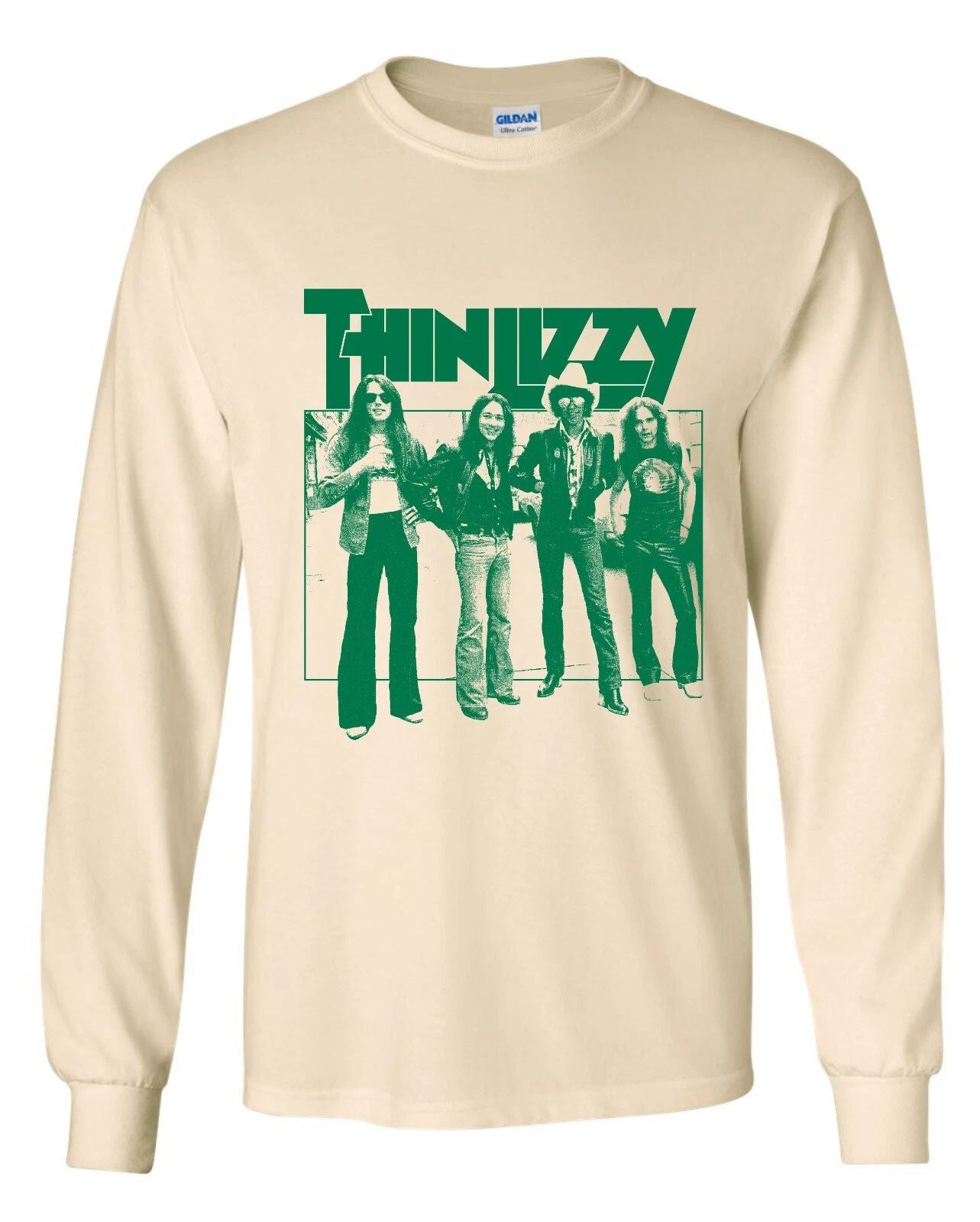 Thin Lizzy long sleeve t-shirt - Jailbreak - 70s rock Unisex T-shirt, Sweatshirt, Hoodie, Long Sleeve Tee - T-Shirt, Sweatshirt, Hoodie