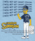 Tampa Bay Rays Chandler Simpson I will not get caught stealing shirt Unisex T-shirt, Sweatshirt, Hoodie, Long Sleeve Tee - T-Shirt, Sweatshirt, Hoodie