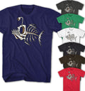 Mens Fish Skull Bones Vintage Comic Movie Casual Look T-Shirt New FB13315 Unisex T-shirt, Sweatshirt, Hoodie, Long Sleeve Tee - T-Shirt, Sweatshirt, Hoodie