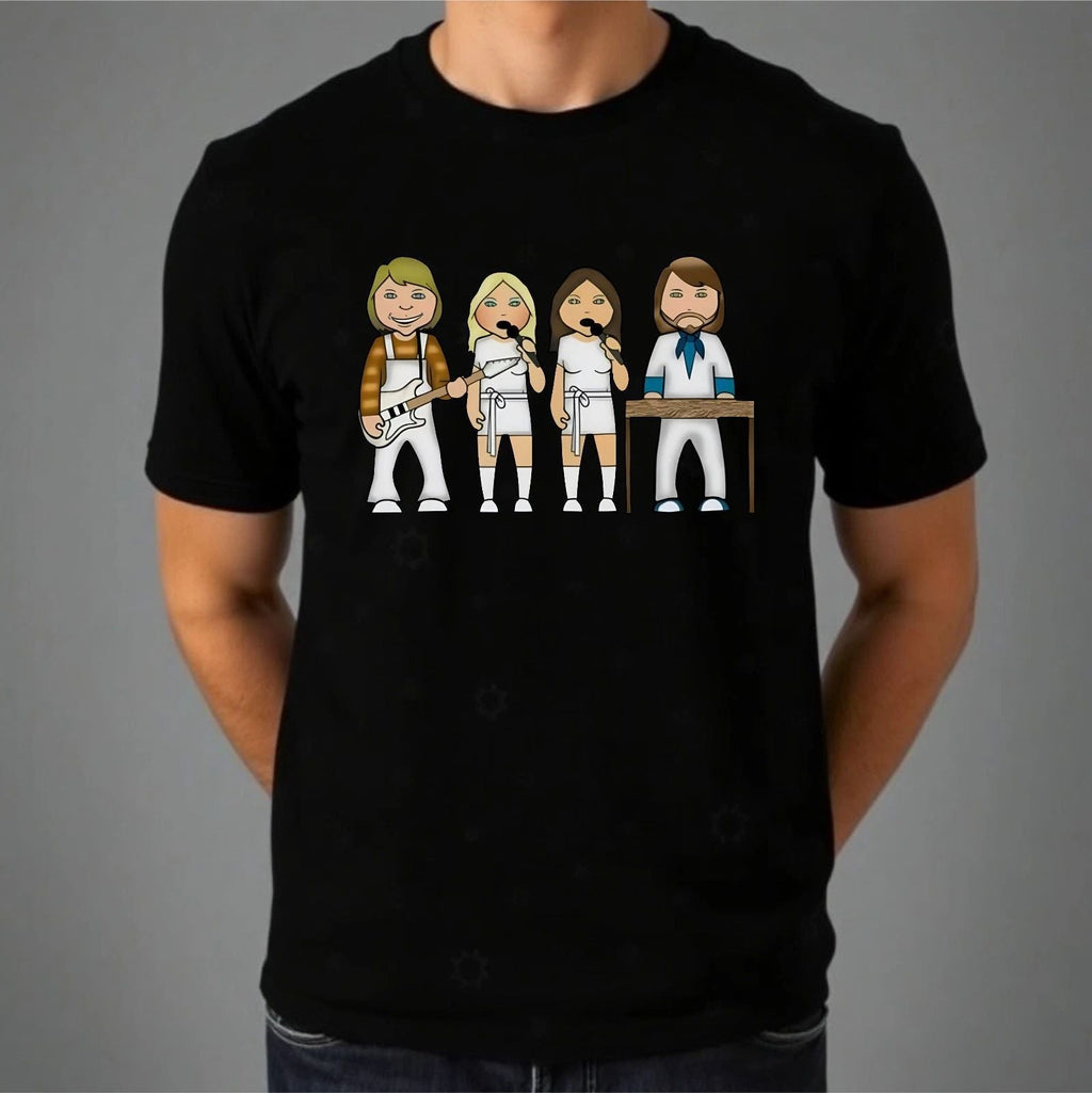 Swedish Pop Group T-shirt ABBA VIPwees Iconic Retro Top Men's New Gift Tee Unisex T-shirt, Sweatshirt, Hoodie, Long Sleeve Tee - T-Shirt, Sweatshirt, Hoodie