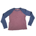 Arizona Jean T-Shirt Mens Large Red Blue 100% Cotton Knit Raglan Sleeve Pullover Unisex T-shirt, Sweatshirt, Hoodie, Long Sleeve Tee - T-Shirt, Sweatshirt, Hoodie