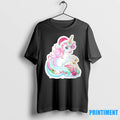 Unicorn Pastel Pink Christmas Tshirts Sweater Unisex T-shirt, Sweatshirt, Hoodie, Long Sleeve Tee - T-Shirt, Sweatshirt, Hoodie