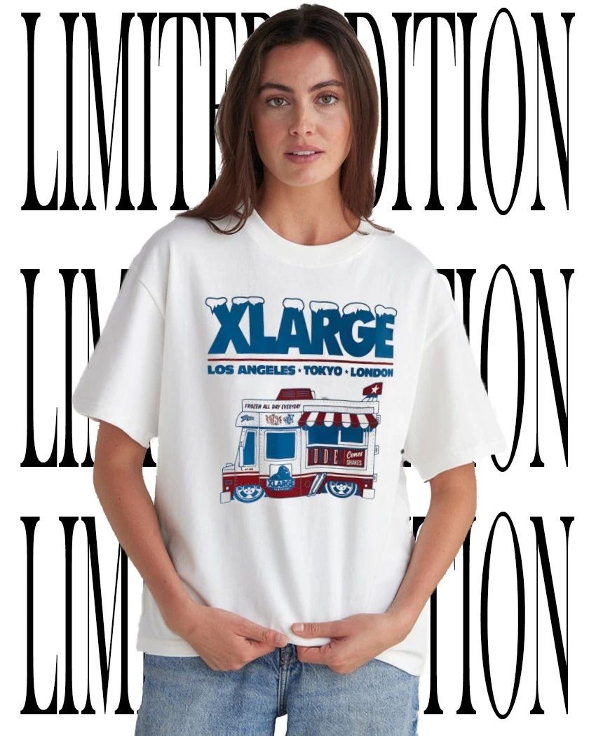 XLARGE Los Angeles Tokyo London Ice Cream Truck shirt Unisex T-shirt, Sweatshirt, Hoodie, Long Sleeve Tee - T-Shirt, Sweatshirt, Hoodie