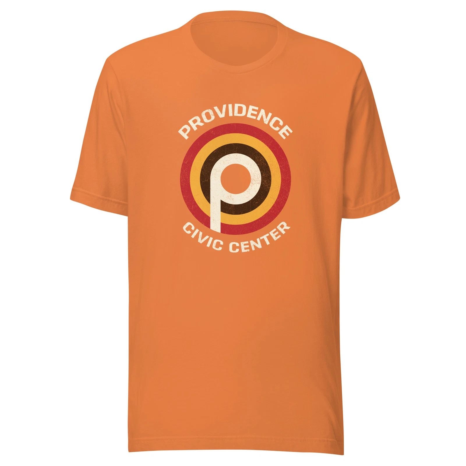 Providence Civic Center T-Shirt - Retro 1970s Rhode Island Tee Unisex T-shirt, Sweatshirt, Hoodie, Long Sleeve Tee - T-Shirt, Sweatshirt, Hoodie