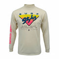 Vtg Surf Styles Shop Galveston TX Murina Shirt LS Surfing 80s Colorful XL READ Unisex T-shirt, Sweatshirt, Hoodie, Long Sleeve Tee - T-Shirt, Sweatshirt, Hoodie