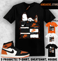 Shirt Match AJ 1 High OG Shattered Backboard Sneaker Matching Sneakerhead S Dog Unisex T-shirt, Sweatshirt, Hoodie, Long Sleeve Tee - T-Shirt, Sweatshirt, Hoodie