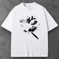 Unisex Cat Smoking Cigarette Oversized T Shirt White Y2K Casual Streetwear S-2XL Unisex T-shirt, Sweatshirt, Hoodie, Long Sleeve Tee - T-Shirt, Sweatshirt, Hoodie