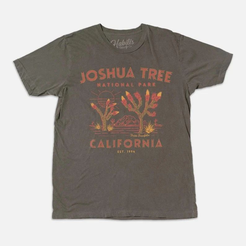 Joshua Tree California National Park Comfort Tee Soft Vintage Travel Shirt Unisex T-shirt, Sweatshirt, Hoodie, Long Sleeve Tee - T-Shirt, Sweatshirt, Hoodie