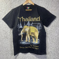 Jolgolf Thailand Elephants Shirt Mens Medium Black Travel Graphic Tee Souvenir Unisex T-shirt, Sweatshirt, Hoodie, Long Sleeve Tee - T-Shirt, Sweatshirt, Hoodie
