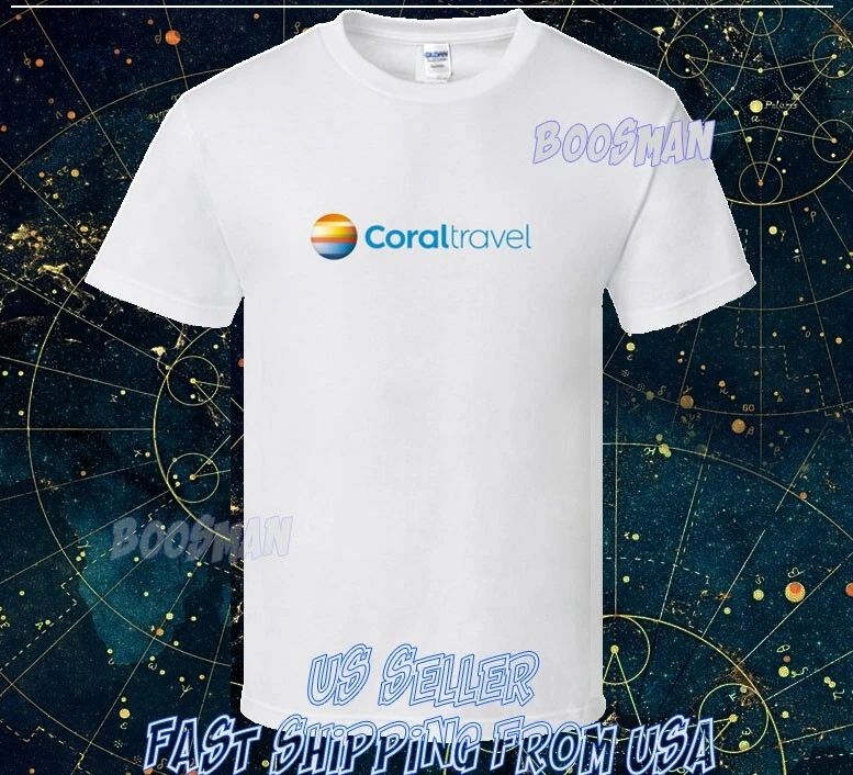 NEW SHIRT CORAL TRAVEL LOGO T SHIRT FUNNY SIZE S TO 5XL Unisex T-shirt, Sweatshirt, Hoodie, Long Sleeve Tee - T-Shirt, Sweatshirt, Hoodie