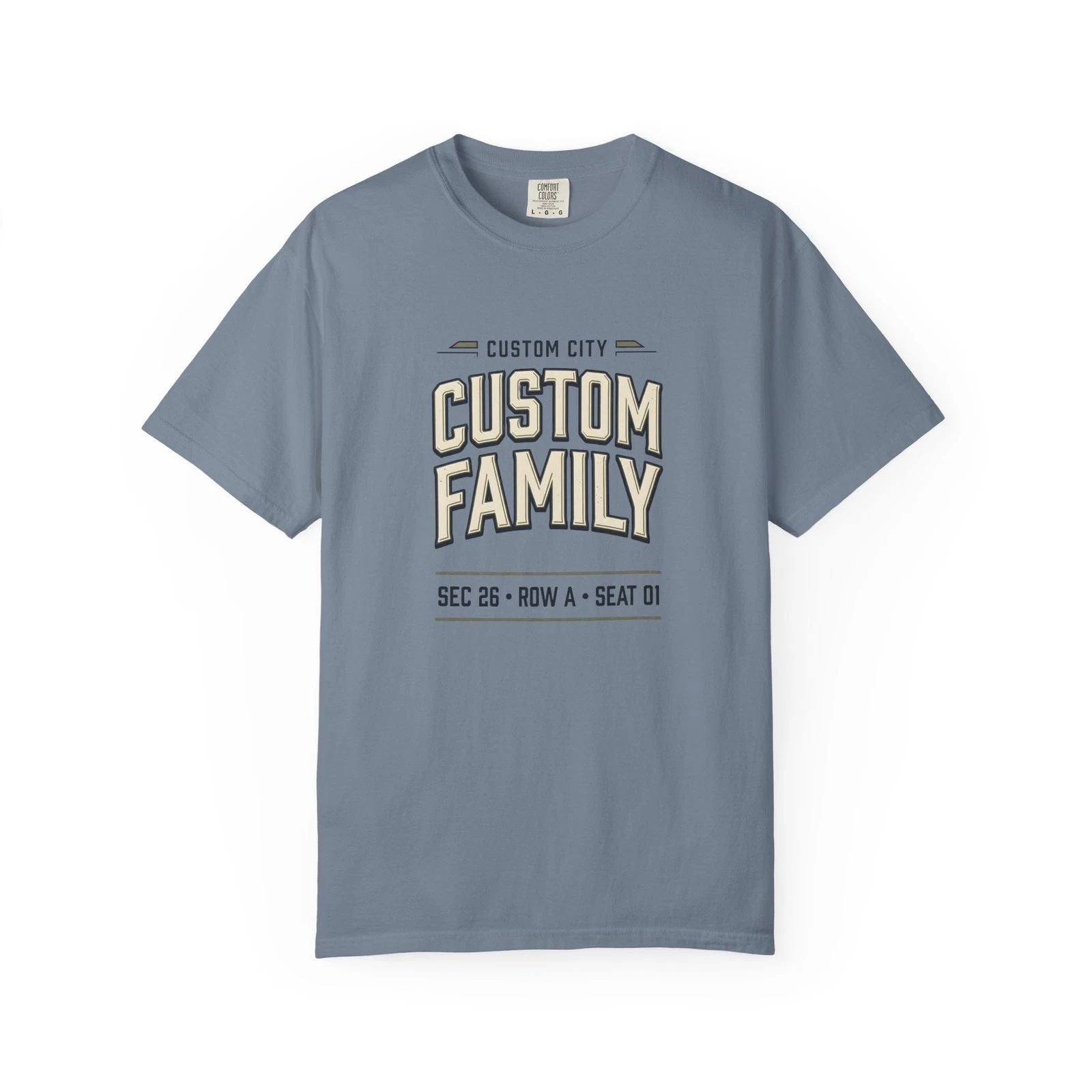 Custom Match Ticket Soccer Shirt | Personalized City Family Football Tee | Unisex T-shirt, Sweatshirt, Hoodie, Long Sleeve Tee - T-Shirt, Sweatshirt, Hoodie