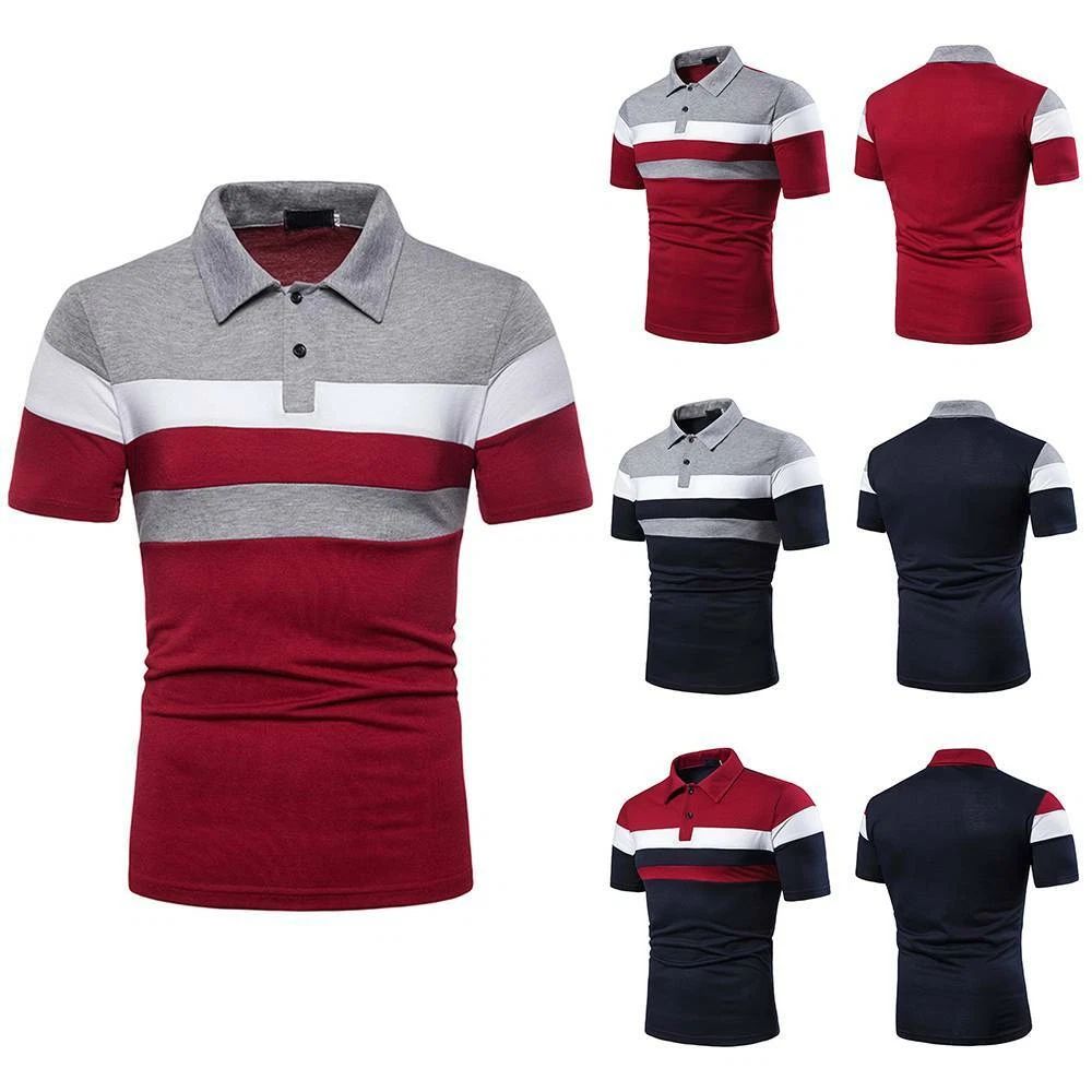 Men's Tee Shirts Short Sleeve Collared Summer Golf Sport Holiday T Shirt Top Tee Unisex T-shirt, Sweatshirt, Hoodie, Long Sleeve Tee - T-Shirt, Sweatshirt, Hoodie