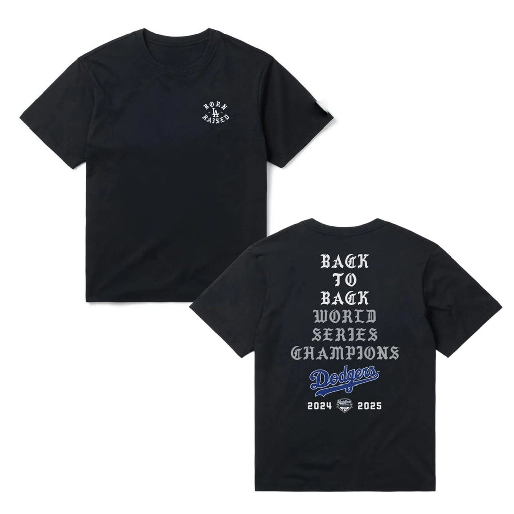 DODGER x Born x Raised Opening Day Back To Back T-shirt Unisex T-shirt, Sweatshirt, Hoodie, Long Sleeve Tee - T-Shirt, Sweatshirt, Hoodie