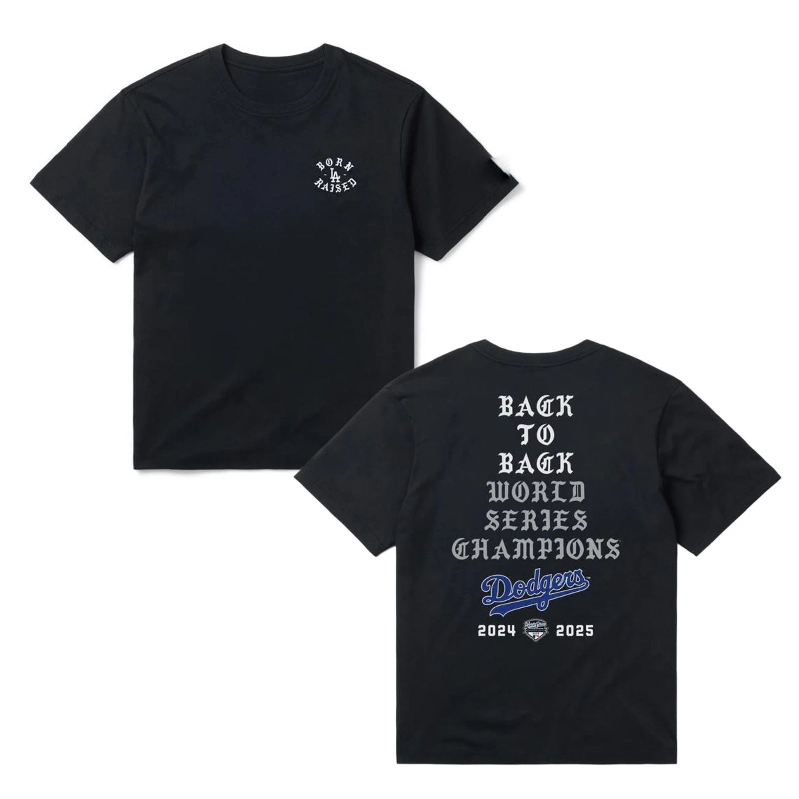 DODGER x Born x Raised Opening Day Back To Back T-shirt Unisex T-shirt, Sweatshirt, Hoodie, Long Sleeve Tee - T-Shirt, Sweatshirt, Hoodie