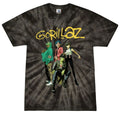Gorillaz Tie-Dye T-Shirt Electronic Band Music Youth and Adult Size Cotton Tee Unisex T-shirt, Sweatshirt, Hoodie, Long Sleeve Tee - T-Shirt, Sweatshirt, Hoodie