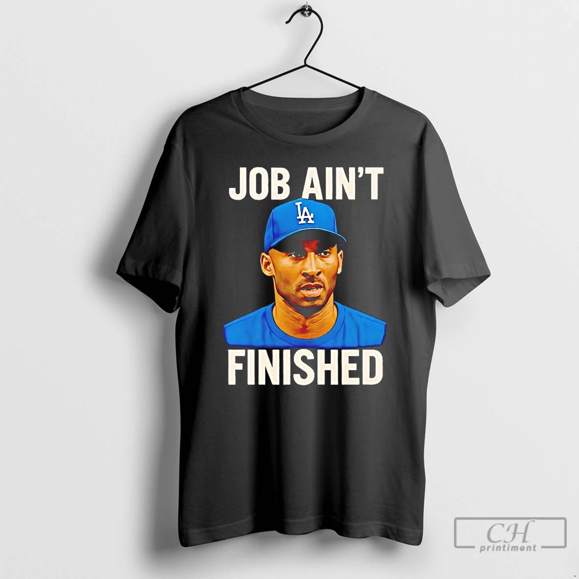 Classic Kobe Bryant Job Aint Finished T Shirts Unisex T-shirt, Sweatshirt, Hoodie, Long Sleeve Tee - T-Shirt, Sweatshirt, Hoodie