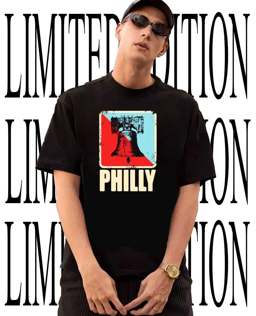 Philly Liberty Bell Vintage Distressed Philadelphia Landmark shirt Unisex T-shirt, Sweatshirt, Hoodie, Long Sleeve Tee - T-Shirt, Sweatshirt, Hoodie