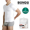 Bonds 2 Pack Crew Round Neck Raglan Blank Plain Basic Mens White Tshirt Tee Top Unisex T-shirt, Sweatshirt, Hoodie, Long Sleeve Tee - T-Shirt, Sweatshirt, Hoodie