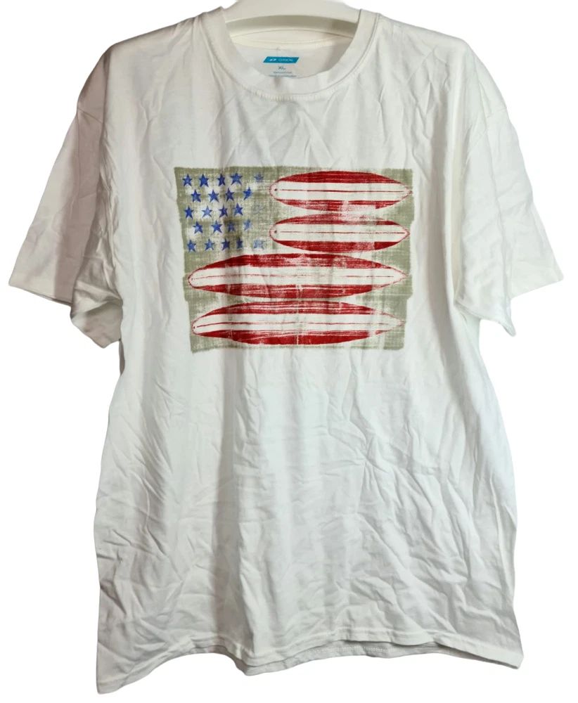 Oxide Men's Surf Graphic Short-Sleeve T-Shirt WHITE - XL Unisex T-shirt, Sweatshirt, Hoodie, Long Sleeve Tee - T-Shirt, Sweatshirt, Hoodie