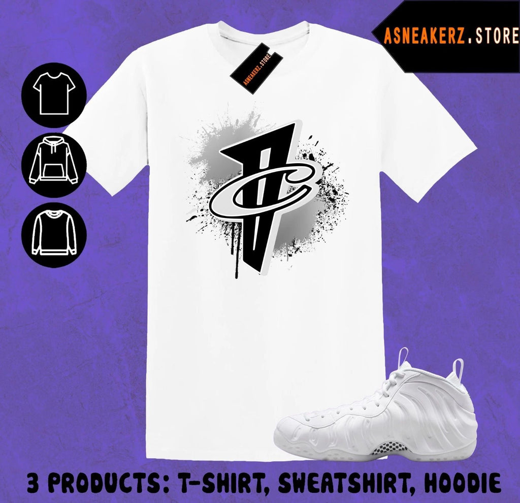 Tee Shirt Matching Foamposite One Triple White Match Sneaker Number 1 Cent Penny Unisex T-shirt, Sweatshirt, Hoodie, Long Sleeve Tee - T-Shirt, Sweatshirt, Hoodie