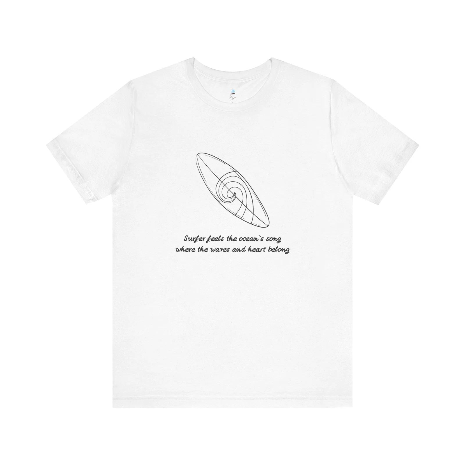 Surfer T-Shirt Unisex Jersey Short Sleeve Tee, Beach Ocean Waves Graphic, Gift Unisex T-shirt, Sweatshirt, Hoodie, Long Sleeve Tee - T-Shirt, Sweatshirt, Hoodie