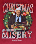 AND WE'RE ALL IN MISERY  National Lampoon's Christmas Vacation T-Shirt Griswold Unisex T-shirt, Sweatshirt, Hoodie, Long Sleeve Tee - T-Shirt, Sweatshirt, Hoodie