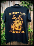 SUPPORT YOUR LOCAL WILD LIFE motorcycle biker shirt vintage chopper harley david Unisex T-shirt, Sweatshirt, Hoodie, Long Sleeve Tee - T-Shirt, Sweatshirt, Hoodie