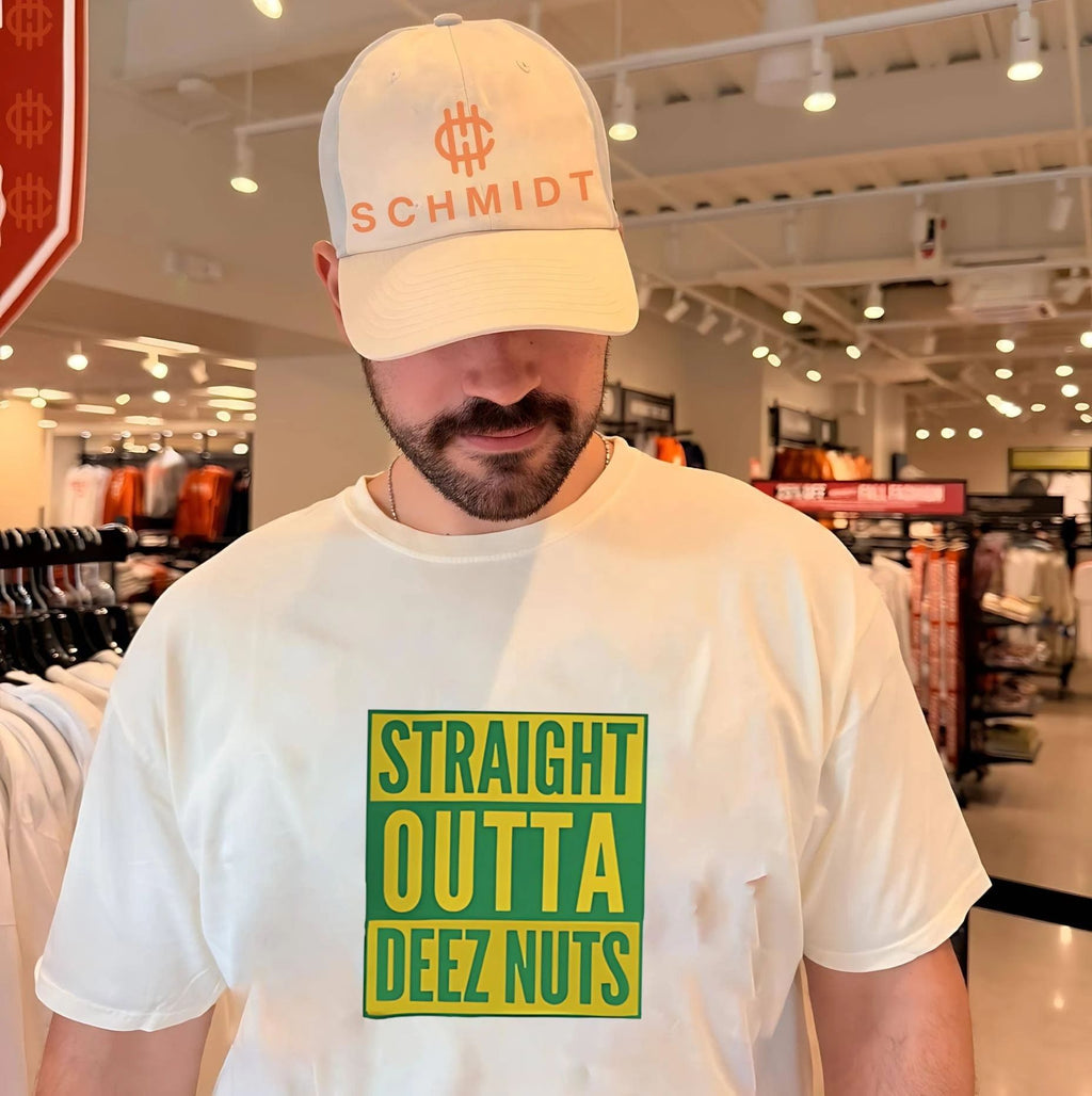 Straight Outta Deez Nuts shirt Unisex T-shirt, Sweatshirt, Hoodie, Long Sleeve Tee - T-Shirt, Sweatshirt, Hoodie