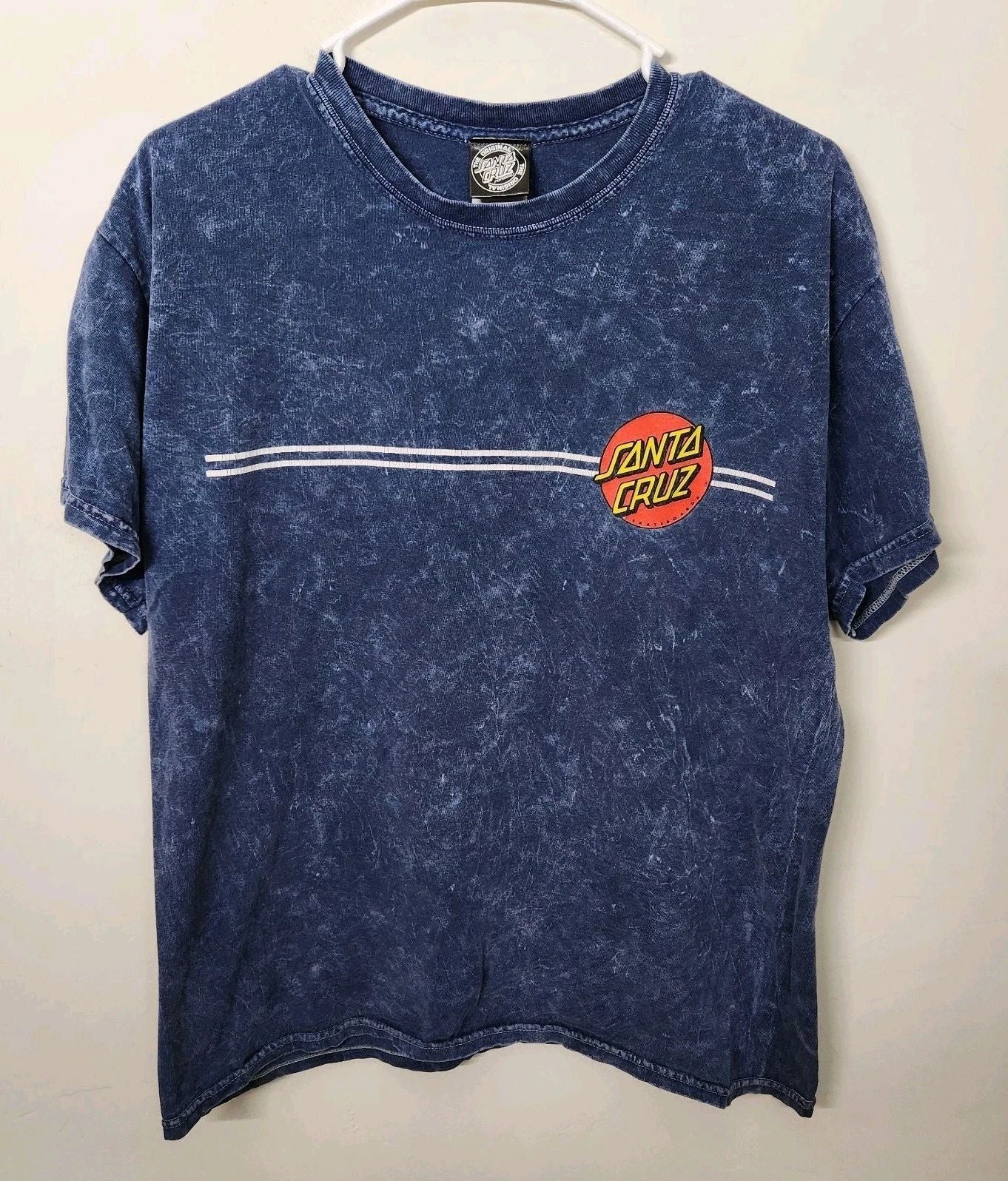 Santa Cruz Skateboards Short Sleeve Graphic Print T-shirt Men's Large 1587 Unisex T-shirt, Sweatshirt, Hoodie, Long Sleeve Tee - T-Shirt, Sweatshirt, Hoodie