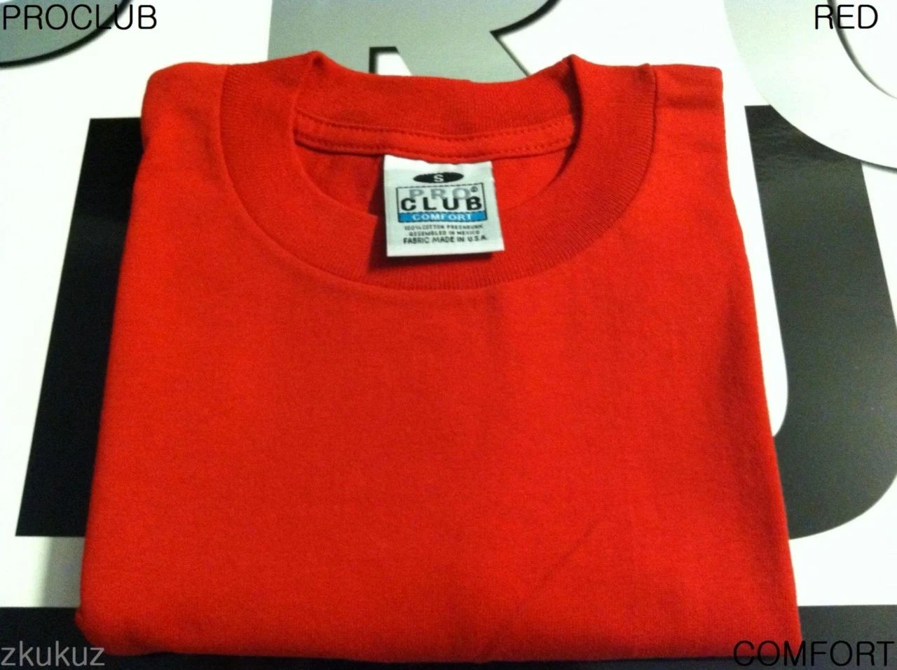 1 NEW PROCLUB COMFORT PLAIN T-SHIRT BLANK RED TEE PRO CLUB S-3XL 1PC Unisex T-shirt, Sweatshirt, Hoodie, Long Sleeve Tee - T-Shirt, Sweatshirt, Hoodie