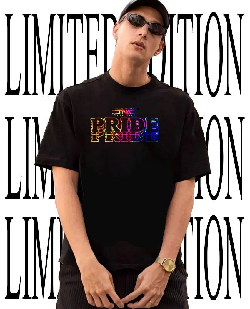 TNA Wrestling Launches 2026 Pride shirt Unisex T-shirt, Sweatshirt, Hoodie, Long Sleeve Tee - T-Shirt, Sweatshirt, Hoodie