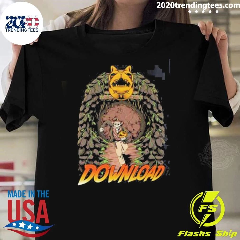 Download Festival 2026 Merch In Donnington UK From 10 To 14 June 2026 Indiana Bones 2026 Line-Up Shirt - T-Shirt, Sweatshirt, Hoodie