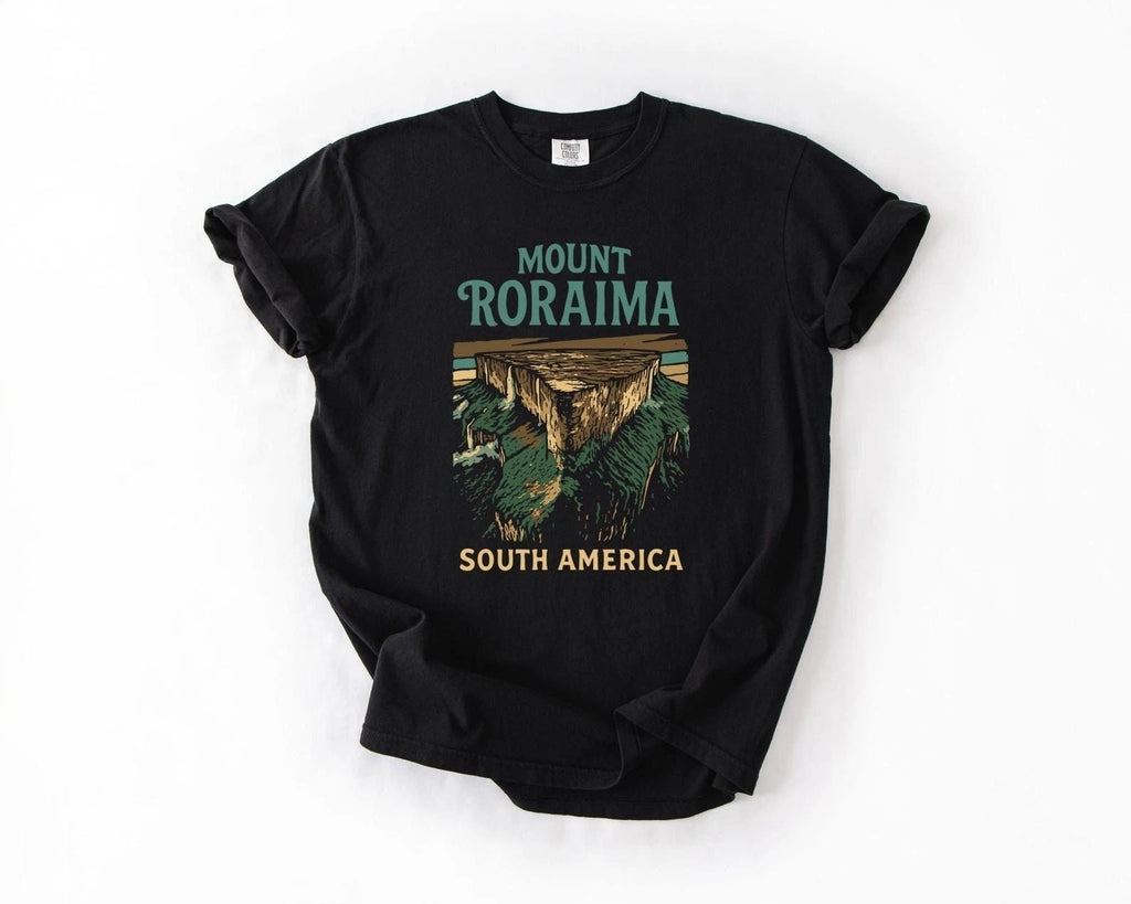 Vintage Mount Roraima Shirt Travel Gift South America Trip Lover Tee Unisex T-shirt, Sweatshirt, Hoodie, Long Sleeve Tee - T-Shirt, Sweatshirt, Hoodie