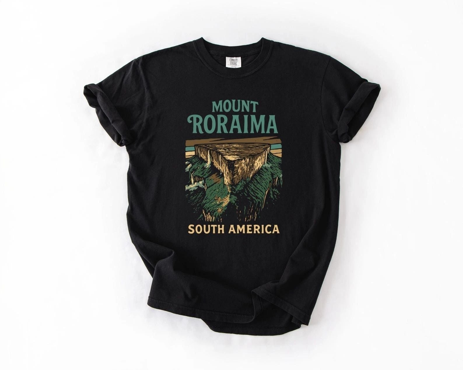 Vintage Mount Roraima Shirt Travel Gift South America Trip Lover Tee Unisex T-shirt, Sweatshirt, Hoodie, Long Sleeve Tee - T-Shirt, Sweatshirt, Hoodie