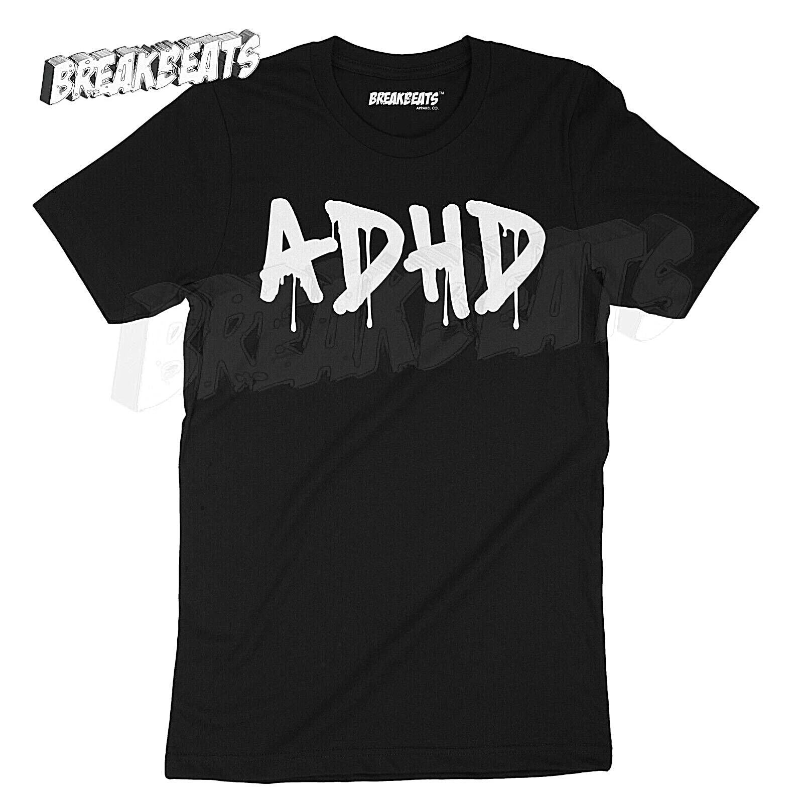 ADHD Hip Hop Rap Graphic Design T-Shirt Mens Tee Urban Streetwear Rapper Style Unisex T-shirt, Sweatshirt, Hoodie, Long Sleeve Tee - T-Shirt, Sweatshirt, Hoodie