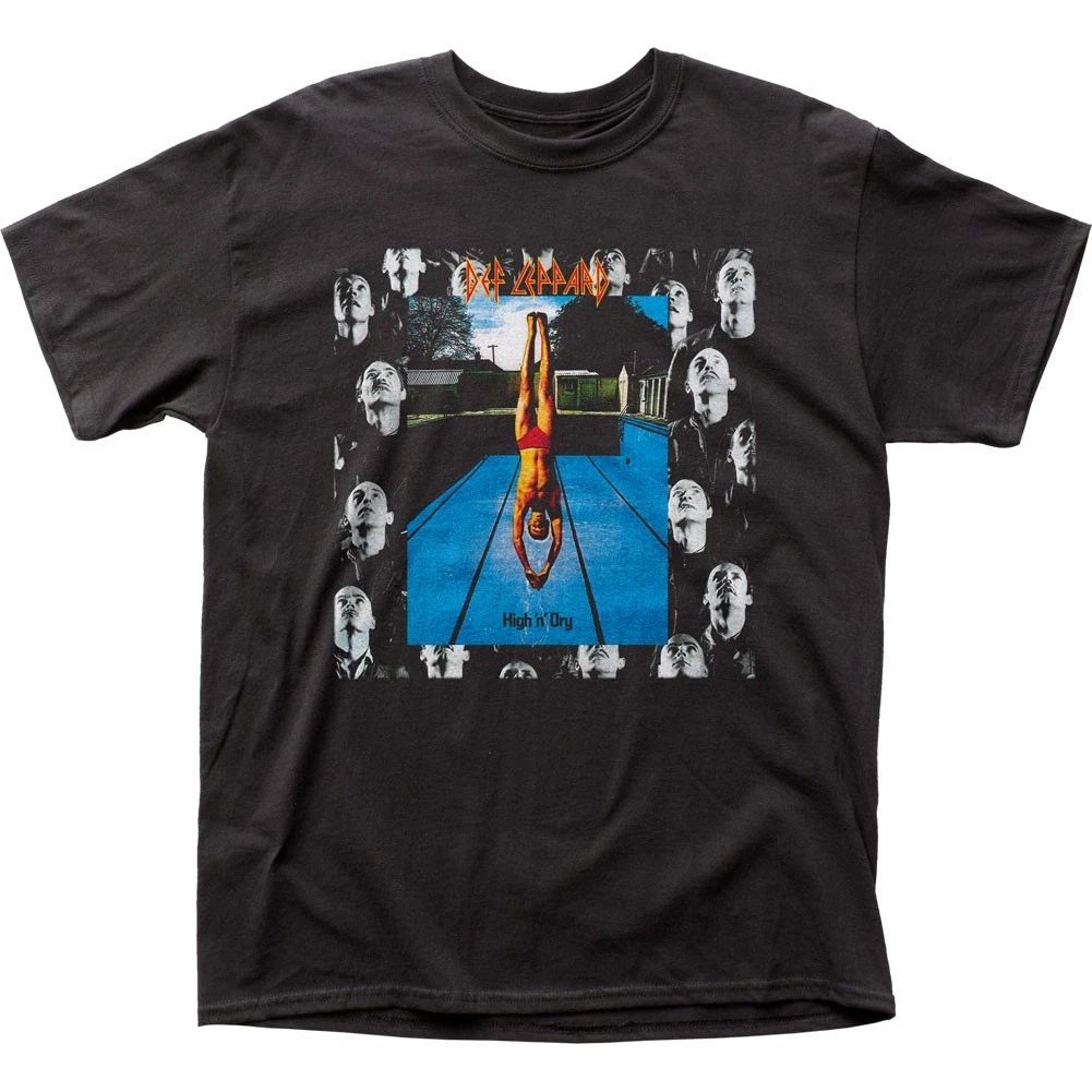 Def Leppard High N Dry Mens T Shirt Music Classic Concert Rock Band Tee Black Unisex T-shirt, Sweatshirt, Hoodie, Long Sleeve Tee - T-Shirt, Sweatshirt, Hoodie