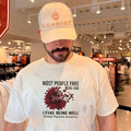 Most people fake being sick I fake being well red ribbon Multiple Myeloma Awareness shirt Unisex T-shirt, Sweatshirt, Hoodie, Long Sleeve Tee - T-Shirt, Sweatshirt, Hoodie