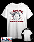 The Legend of Jack Hughes losing teeth shirt Unisex T-shirt, Sweatshirt, Hoodie, Long Sleeve Tee - T-Shirt, Sweatshirt, Hoodie