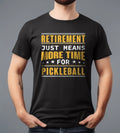 Trendy Pickleball T-shirt in Black (All Sizes) Unisex T-shirt, Sweatshirt, Hoodie, Long Sleeve Tee - T-Shirt, Sweatshirt, Hoodie