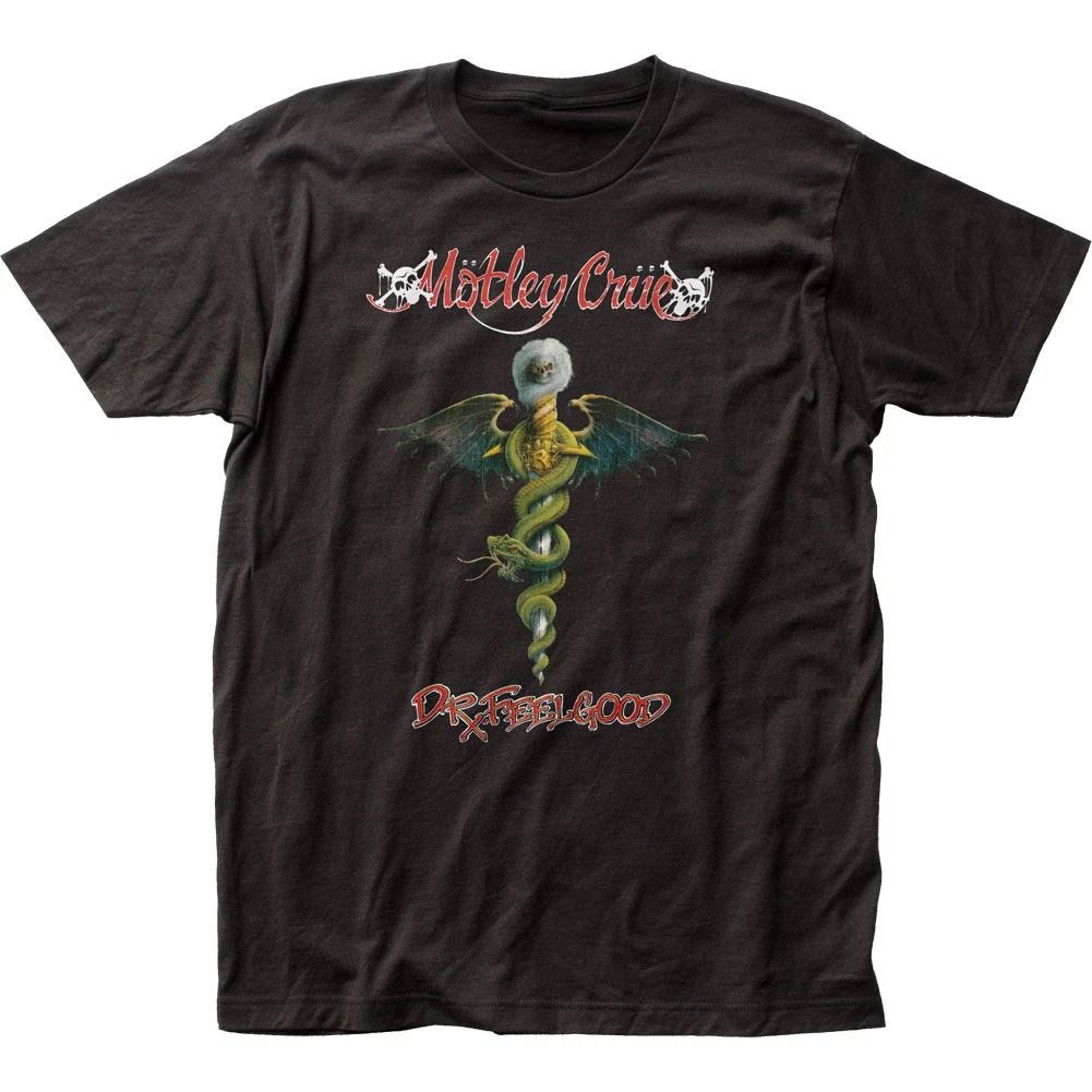 Motley Crue Dr Feel Good Mens T Shirt Music Classic Concert Rock Band Tee Black Unisex T-shirt, Sweatshirt, Hoodie, Long Sleeve Tee - T-Shirt, Sweatshirt, Hoodie