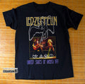 LED ZEPPELIN Band Live Concert 1977 Black Unisex T-shirt Size S-5XL Unisex T-shirt, Sweatshirt, Hoodie, Long Sleeve Tee - T-Shirt, Sweatshirt, Hoodie