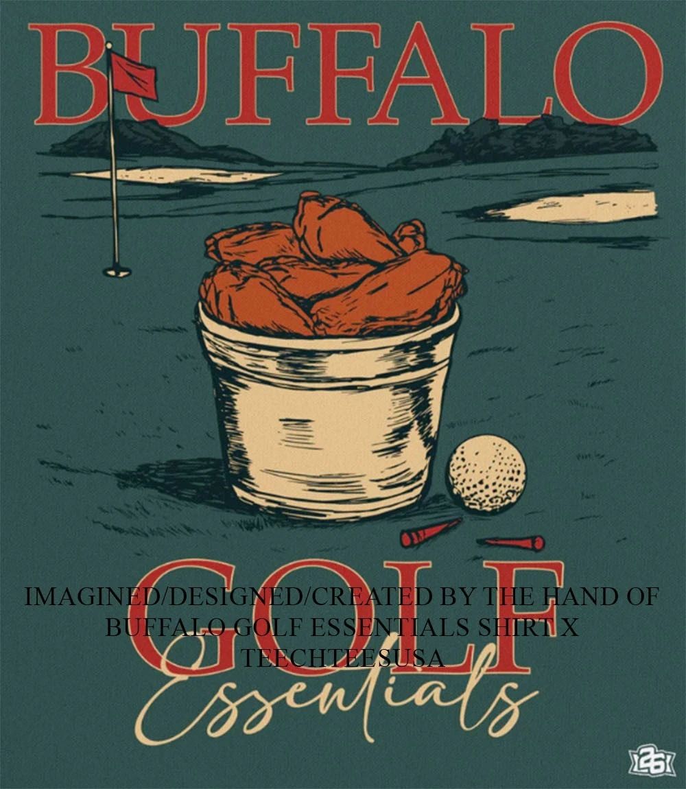 Buffalo Golf Essentials shirt Unisex T-shirt, Sweatshirt, Hoodie, Long Sleeve Tee - T-Shirt, Sweatshirt, Hoodie